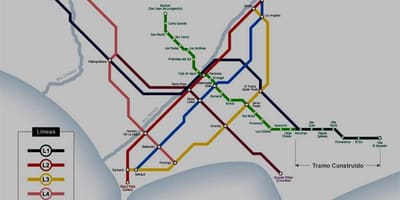 Метростанция Lima Перу картата